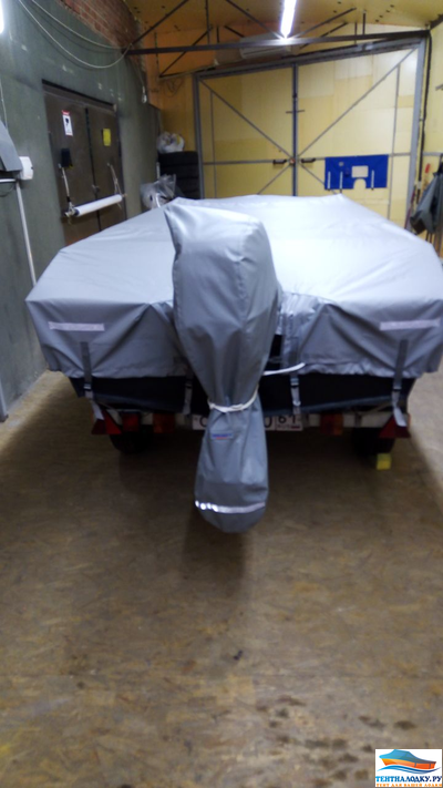 Транспортировочный чехол - Ямаха 9.9-15 л.с. -2 такта (укрывает с румпелем  и ручкой скоростей)