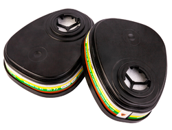 Фильтры от органических и кислых газов ABEK1 (2 шт.) JETA SAFETY 6541