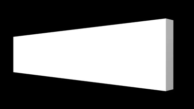 Молдинг Decor Dizain DD620, дюрополимерный, влагостойкий, под покраску, длина 2 м