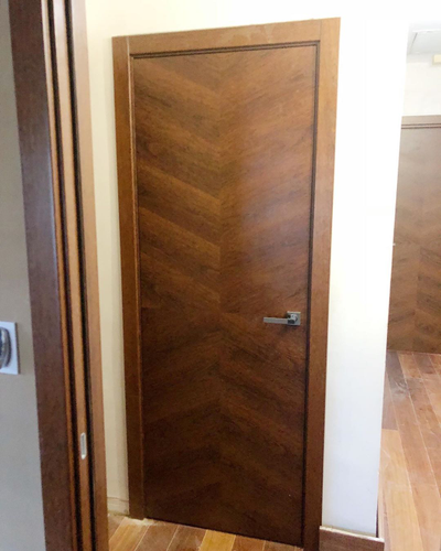 PORTE RICHI (Беларусь). ПРАКТИКА, К34-03, НАТУРАЛЬНЫЙ ШПОН СУКУПИРЫ. ПОЛОТНО ГЛУХОЕ.