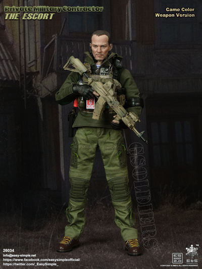 Русский наемник ФИГУРКА 1/6 scale Private Military Contractor The Escort (26034) Easy&Simple
