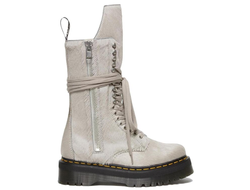 Ботинки Dr. Martens x Rick Owens Strobe Calf Length Boot Furry Pearl