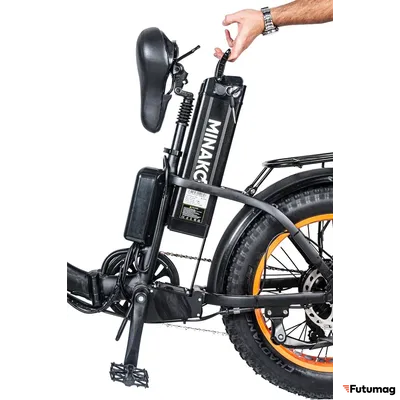 Электровелосипед Minako F11 Dual Оранжевый