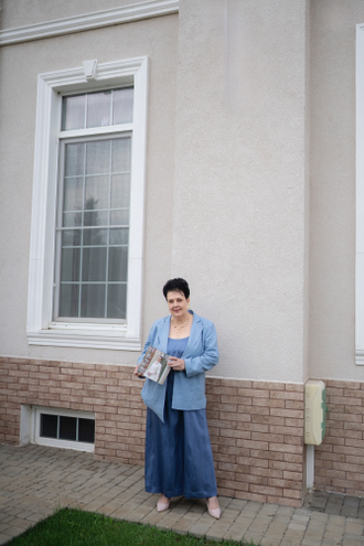 Платье-комбинация «Хочу на Мальдивы», синий — 100% хлопок