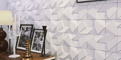 Гипсовая панель ORIGAMI артикул E-0001