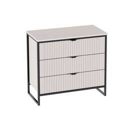 Нора Комод 3 ящ. персидский жемчуг  ш*г*в 875 ? 425 ? 790 мм