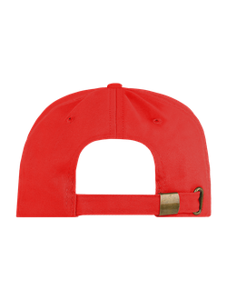 Бейсболка STAN 5 клиньев хлопок,260,12, Красный