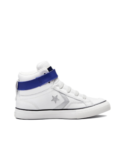 Кожаные кеды Converse белые высокие 672123C оригинал фото