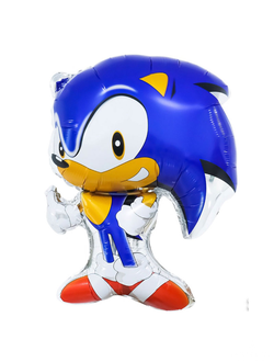 Соник, фольгированный шар, 28"/71 см