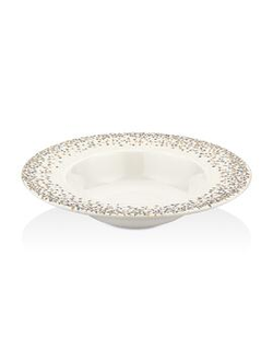 Тарелка глубокая d 25 см 400 мл для пасты, для супа Tessera Bone