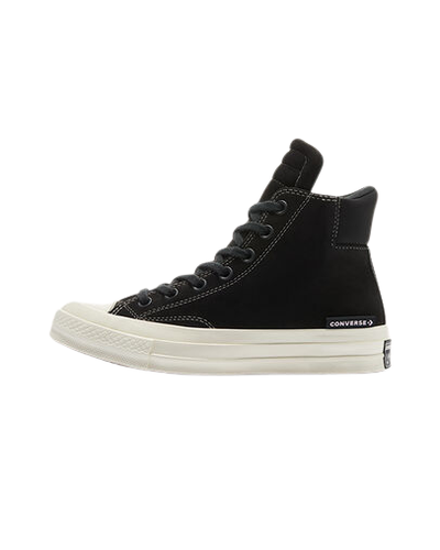 Фирменные кеды Converse Black Anodized Metals Chuck 70 Padded High черные высокие зимние 170266C
