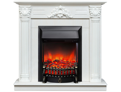 Электрокамин Stefania WT с очагом Fobos RC