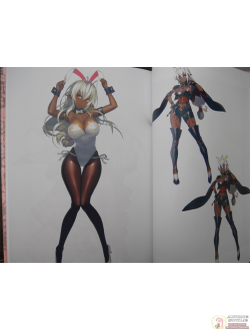 Оригинальный Арт Бук NamanikuATK Illustrations vol.2 Namaniku Teishoku Okawari Regular Edition