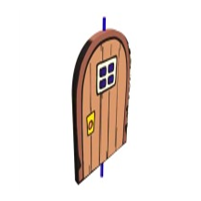 Вертушка однолопастная