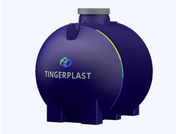 Подземно-наземная ёмкость PE 10 (синий)