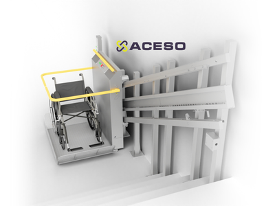 Наклонная платформа - подъемник для инвалидов EasyTrap