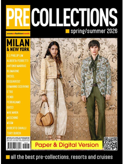 Pre-Collections Magazine Milan & New York Spring-Summer 2026 Иностранные журналы о моде,Intpressshop
