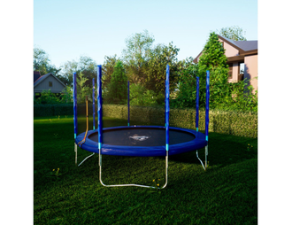 Батут DFC Trampoline Fitness 12FT-TR-B (3,66 метра) с защитной сеткой