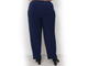 Женские летние прямые брюки арт. 17002-6062 (цвет черный) Размеры 62-80