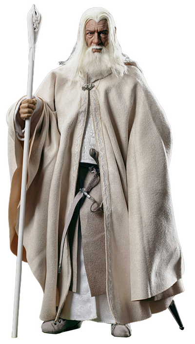 Гэндальф Белый (Властелин Колец, Lord of the Rings) - КОЛЛЕКЦИОННАЯ ФИГУРКА 1/6 GANDALF THE WHITE (LOTR003) - Asmus Toys