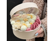 Коробочка с макарунс Рози