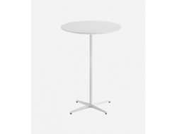 Стол круглый Malibu Стол высотой 105 см белого цвета Ø60cm купить в Ялте