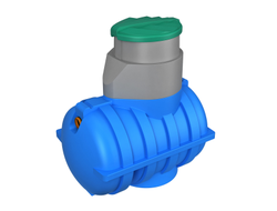 Емкость подземная Rostok U 1250 л синяя