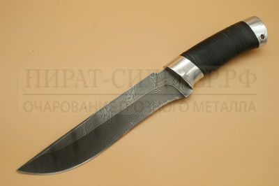 Нож &quot;Н2&quot; черный дамаск  ЗЗОСС  Златоуст