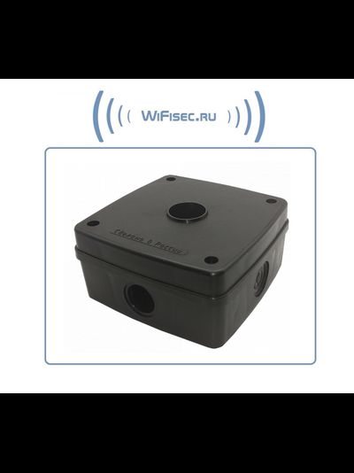 BlackEdition Коробка монтажная для систем видеонаблюдения ST-K01 PRO (ЧЕРНАЯ)