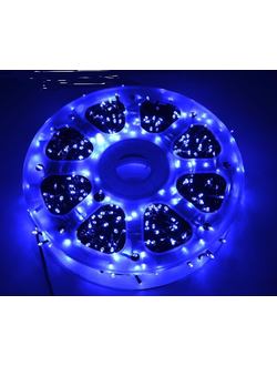 Гирлянда светодиодная в бухте с контроллером 100м. "холодный " #100