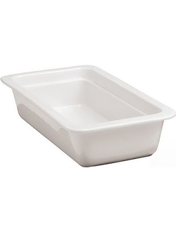 Гастроёмкость фарфоровая 1/3-65, цвет белый