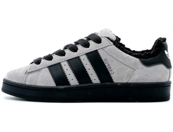 Кроссовки Adidas Campus 00s Light Grey Black зимние