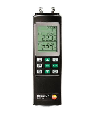 Testo 312-4 - Дифференциальный манометр