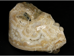 Арагонит, почковидные агрегаты, полировка, Россия, КЧР, Урупский район (64*44*30 мм, 105 г) №37749