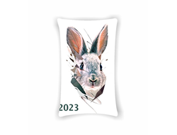 Подушка вертикальная год Кролика №13