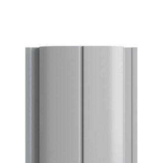 Штакетник металлический МП ELLIPSE 19х126 (прямой/фигурный верх) 0,5 NormanMP 25 мкм