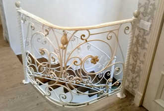 Лестничное ограждение -  Арт 036