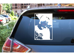 Наклейка виниловая Сектор Газа, Юрий Хой №4