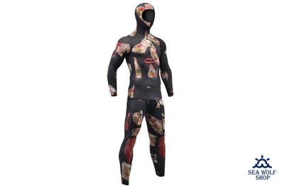 Гидрокостюм неопрен 5мм C4 Carbon Rock р. 4/L-52