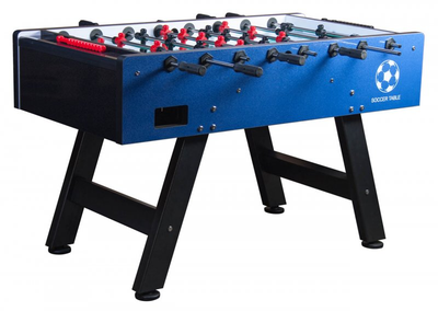 Настольный футбол (кикер) «Milan» (144 х 75,5, х 89 см, сине-черный)