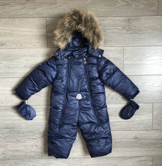 М.1705 Комбинезон Moncler темно синий (104)