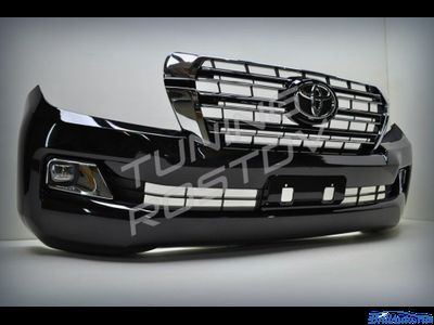 Бампер Toyota Land Cruiser 200 2007-2015 в стиле 2016+