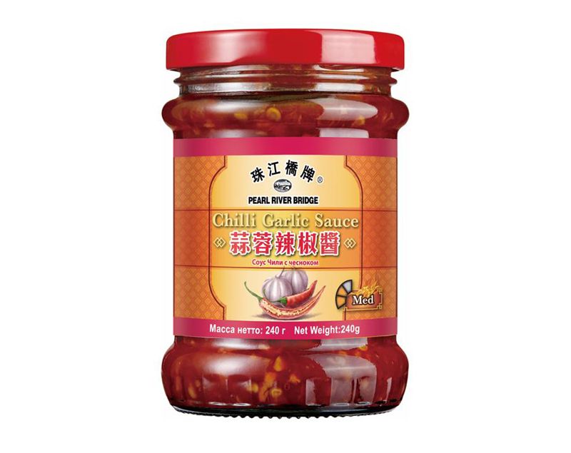 Соус чили с чесноком Pearl River Bridge 240 г (Chili garlic sauce Pearl River Bridge)