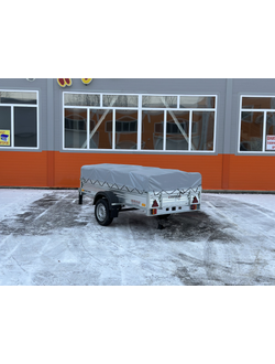 Прицеп «Спутник Expert» (2540х1300х330) оцинкованная рама, без подрамника ХИТ ПРОДАЖ!!!