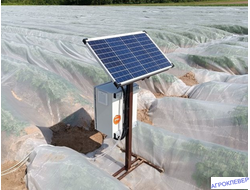 Контроллер для управления клапанами (до 11 клапанов) с солнечной электростанцией