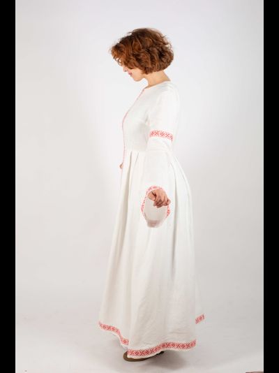 Платье "Царевна Лебедь"  белое