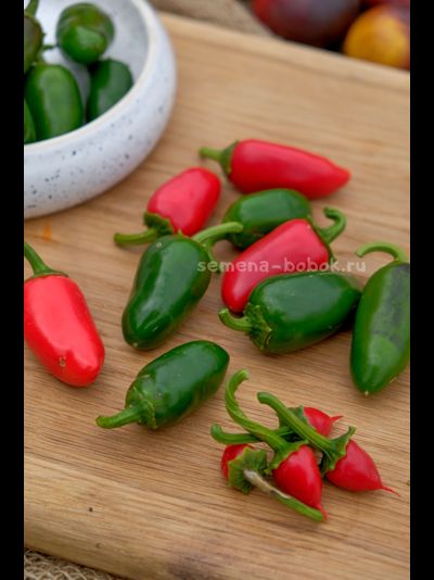 Перец острый Biker Billy Jalapeno (Байкер Билли Халапеньо), 10 шт