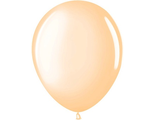 Шар (12''/30 см)Персиковый, металлик,100 шт.