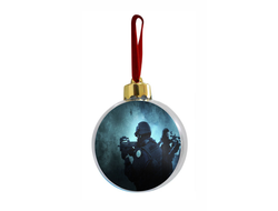 Новогодний шар "Counter-Strike, CS GO, Контр Страйк" №18