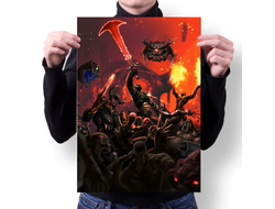 Плакат Doom/ Дум №8